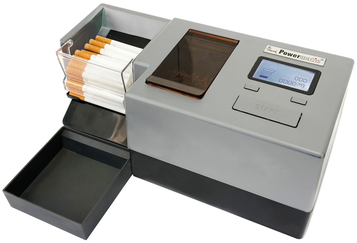 Powermatic 5 PLUS Stopfmaschine – Die nächste Generation des elektrischen Zigarettenstopfens