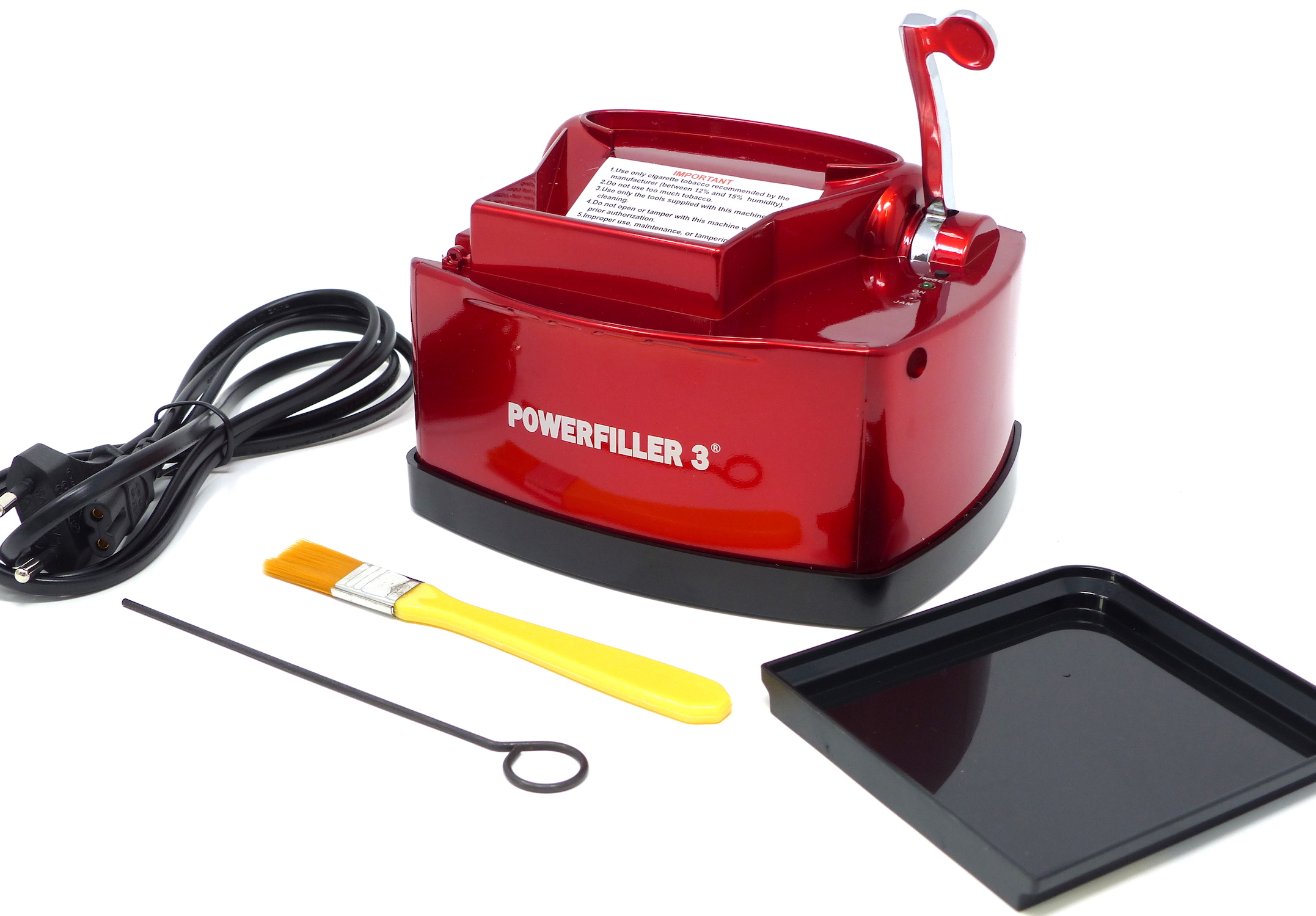 Powerfiller 3 - mit Trichter - elektrische Stopfmaschine