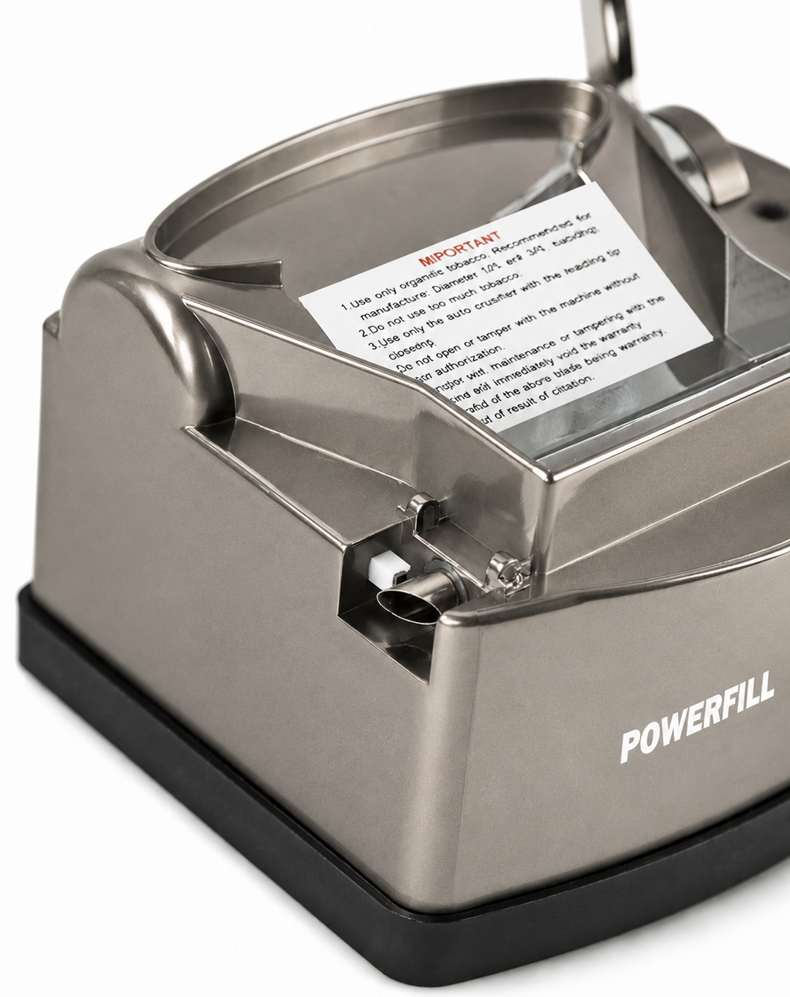 Powerfiller 3 - ohne Trichter - elektrische Stopfmaschine